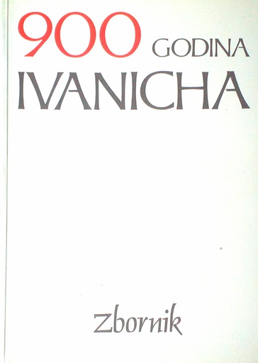 [D-12-4A] 900 GODINA IVANICHA