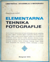 [D-10-1B] ELEMENTARNA TEHNIKA FOTOGRAFIJE