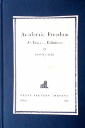 [D-20-2B] ACADEMIC FREEDOM - AN EASY IN DEFINITION