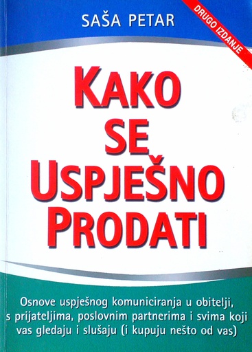 [D-20-2A] KAKO SE USPJEŠNO PRODATI