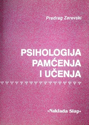 [D-21-4B] PSIHOLOGIJA PAMĆENJA I UČENJA