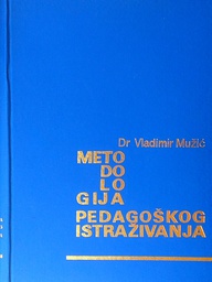 [D-22-2A] METODOLOGIJA PEDAGOŠKOG ISTRAŽIVANJA