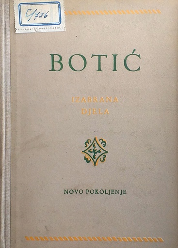 [D-22-3B] IZABRANA DJELA