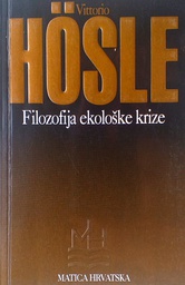 [D-22-1B] FILOZOFIJA EKOLOŠKE KRIZE