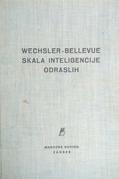 [C-14-4A] WECHSLER-BELLEVUE SKALA INTELIGENCIJE ODRASLIH