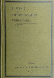 [C-14-4A] UVOD U EKSPERIMENTALNU PSIHOLOGIJU II. DIO