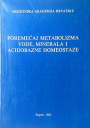 [GN-01-5B] POREMEĆAJ METABOLIZMA VODE, MINERALA I ACIDOBAZNE HOMEOSTAZE