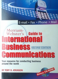 [GN-01-6B] MERRIAM-WEBSTER'S GUIDE TO INTERNATIONAL BUSINESS COMMUNICATIONS