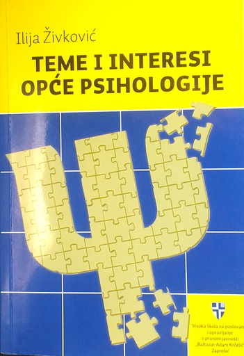 [A-04-4B] TEME I INTERESI OPĆE PSIHOLOGIJE