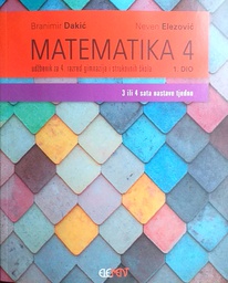 [D-07-1A] MATEMATIKA 4 - 1. DIO