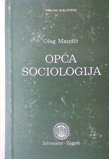 [D-19-3B] OPĆA SOCIOLOGIJA