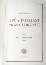 [D-14-6B] OPĆA POVIJEST PRAVA I DRŽAVE I. KNJIGA