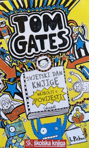 [D-19-4B] TOM GATES - SVJETSKI DAN KNJIGE NAJBOLJI U POVIJESTI (DOSAD)