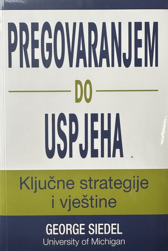 [C-09-2B] PREGOVARANJEM DO USPJEHA