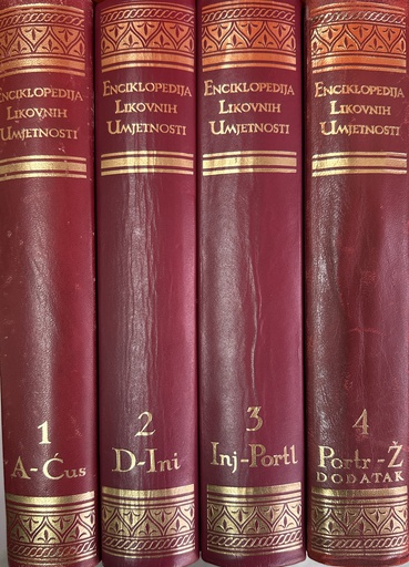 [B-06-1B] ENCIKLOPEDIJA LIKOVNIH UMJETNOSTI I-IV