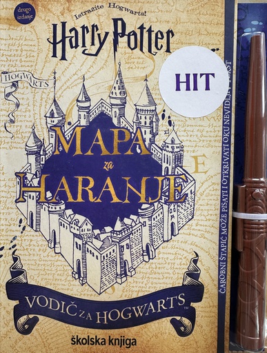 [B-01-3A] HARRY POTTER - MAPA ZA HARANJE - VODIČ ZA HOGWARTS