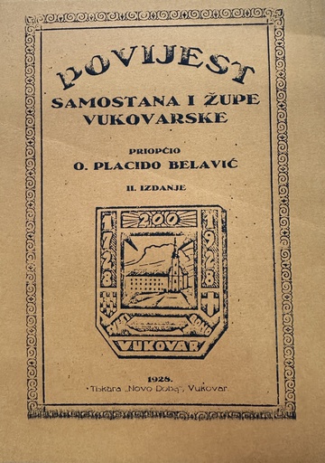 [E-01-3B] POVIJEST SAMOSTANA I ŽUPE VUKOVARSKE