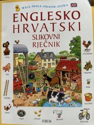 [E-01-1B] ENGLESKO HRVATSKI SLIKOVNI RJEČNIK