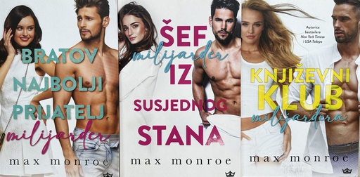 [E-02-1A] BRATOV NAJBOLJI PRIJATELJ MILIJARDER - ŠEF MILIJARDER IZ SUSJEDNOG STANA - KNJIŽEVNI KLUB MILIJARDERA