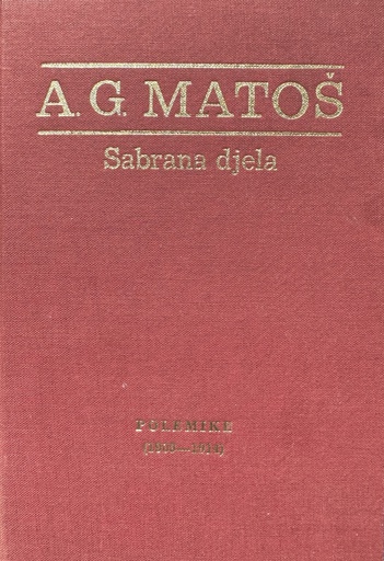 [D-18-3A] SABRANA DJELA XIV. - POLEMIKE (1909-1914)