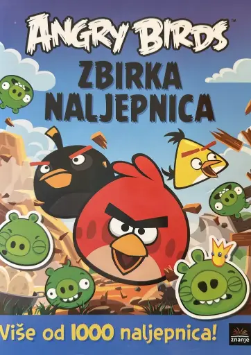 [E-01-1A] ANGRY BIRDS - ZBIRKA NALJEPNICA