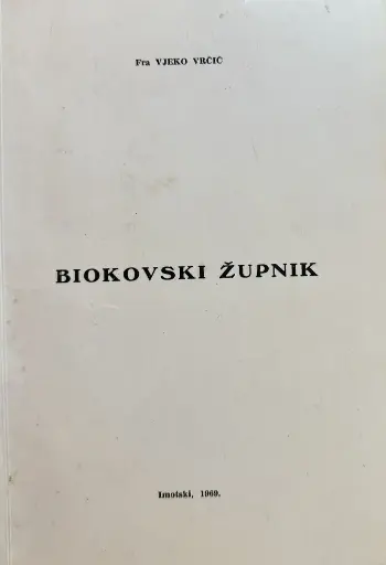 [B-11-6B] BIOKOVSKI ŽUPNIK