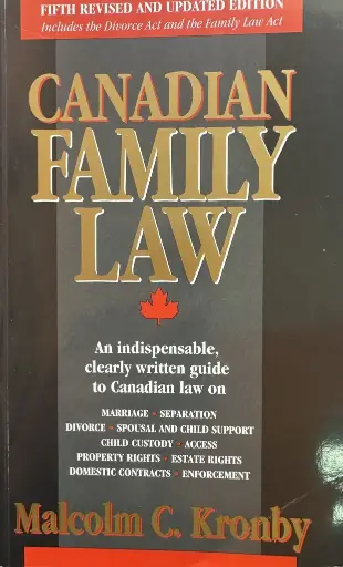[E-03-4A] CANADIAN FAMILY LAW