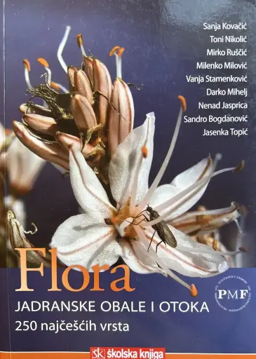 [E-03-4A] FLORA JADRANSKE OBALE I OTOKA 250 NAJČEŠĆIH VRSTA