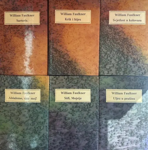 [B-10-1A] IZABRANA DJELA 1-6 WILLIAM FAULKNER