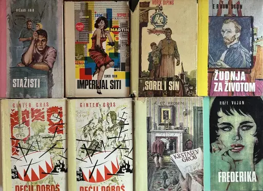 [E-03-6B] SET ROMANA BIBLIOTEKA SPEKTAR