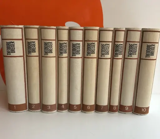 [E-03-6A] THEODORE DREISER - 1-10 KOMPLET