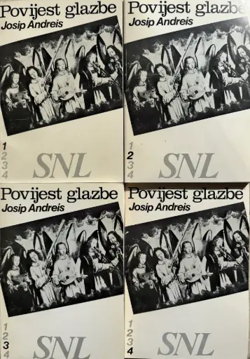 [B-10-2A] POVIJEST GLAZBE 1-4