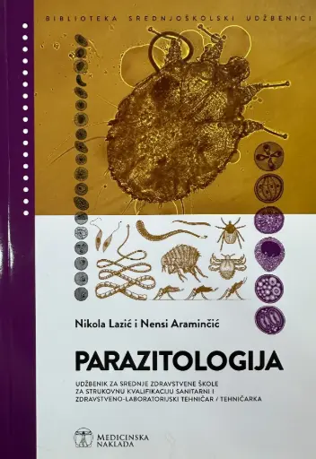 [E-04-1A] PARAZITOLOGIJA UDŽBENIK ZA SREDNJE ZDRAVSTVENE ŠKOLE