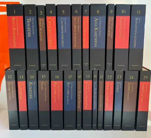 [C-01] BIBLIOTEKA JUTARNJI LIST NAJVEĆA DJELA 1-25