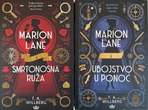 [D-14-6A] MARION LANE I SMRTONOSNA RUŽA I MARION LANE I UBOJSTVO U PONOĆ KOMPLET