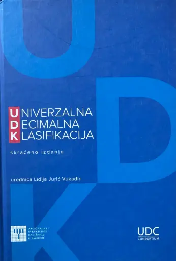 [A-09-5A] UNIVERZALNA DECIMALNA KLASIFIKACIJA