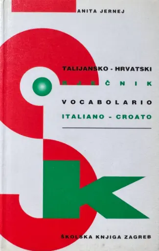 [D-18-5A] TALIJANSKO - HRVATSKI RIJEČNIK