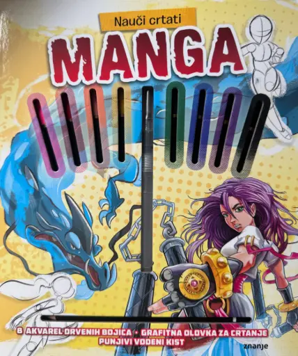 [A-03-1A] NAUČI CRTATI - MANGA