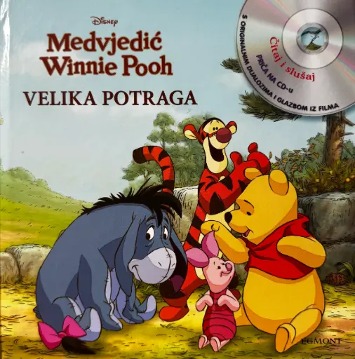 [GCD-3A] MEDVJEDIĆ WINNIE POOH: VELIKA POTRAGA + CD