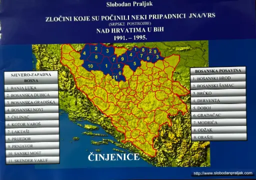[GN-01-1A] ZLOČINI KOJE SU POČINILI NEKI PRIPADNICI JNA/VRS NAD HRVATIMA U BIH 1991. - 1995.