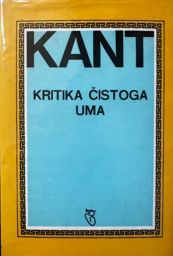 [GCL-6B] KRITIKA ČISTOGA UMA