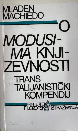 [B-08-3B] MODUSIMA KNJIŽEVNOSTI