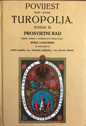 [A-02-5B] PLEMENITA OPĆINA TUROPOLJE SVEZAK III PROSVJETNI RAD